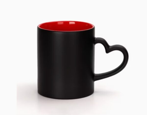 SZUBLIMÁLHATÓ HŐBÖGRE SZÍV ALAKÚ FÜLLEL - Image 2