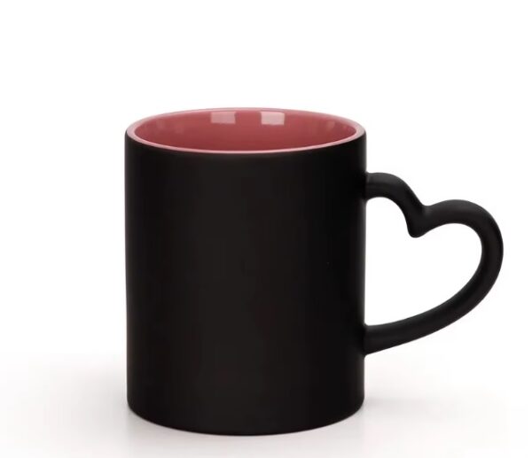 SZUBLIMÁLHATÓ HŐBÖGRE SZÍV ALAKÚ FÜLLEL - Image 3