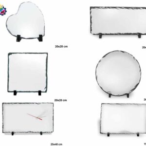 SZUBLIMÁLHATÓ KŐLAP TARTÓVAL DOBOZBAN VÁLASZTHATÓ MÉRET ÉS FORMA