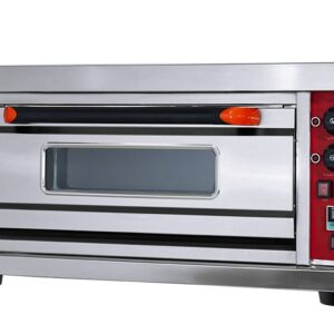 Pizzasütő kemence - max hőfok 420°C - 1 kamrás