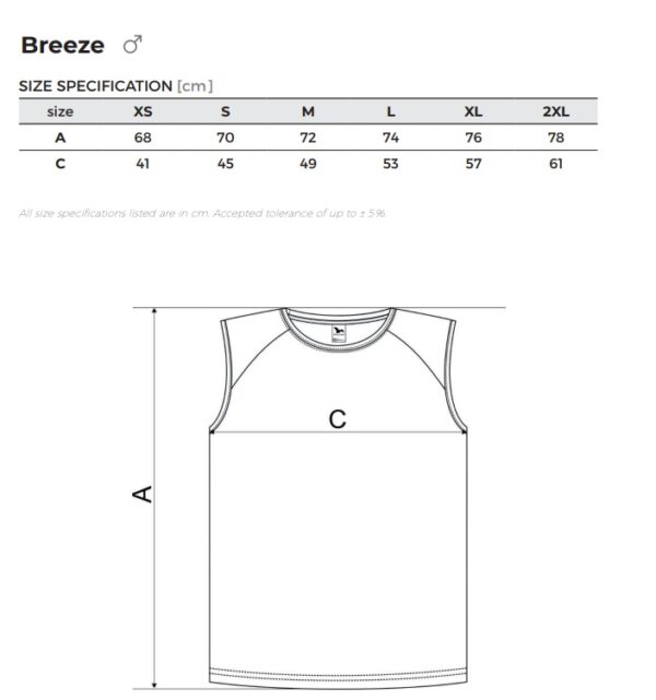Szublimálható Malfini Breez férfi atléta - Image 4