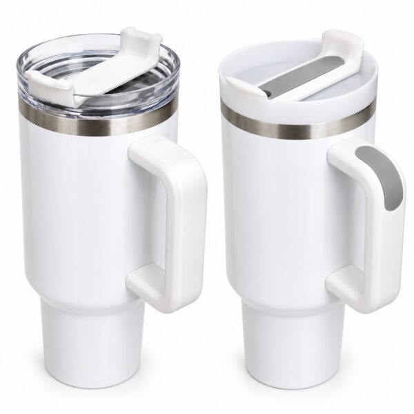 SZUBLIMÁCIÓS FEHÉR UTAZÓ TUMBLER – 1200ml