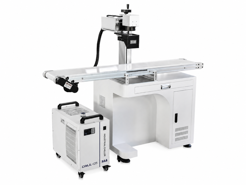 Automata CCD kamerás futószalagos fiber jelölő