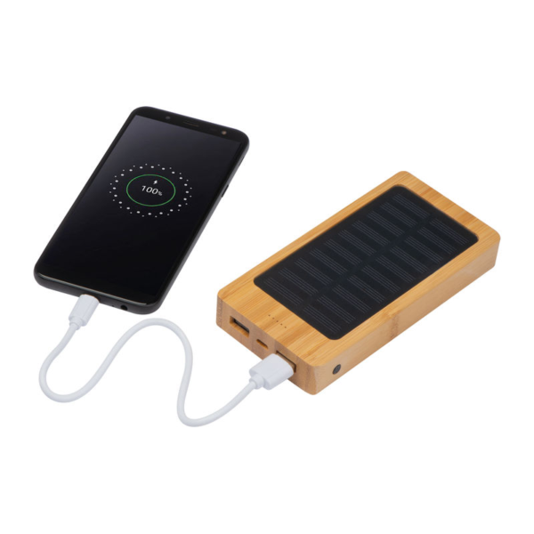 Bakersfield napelemes powerbank, 8000 mAh - Image 2