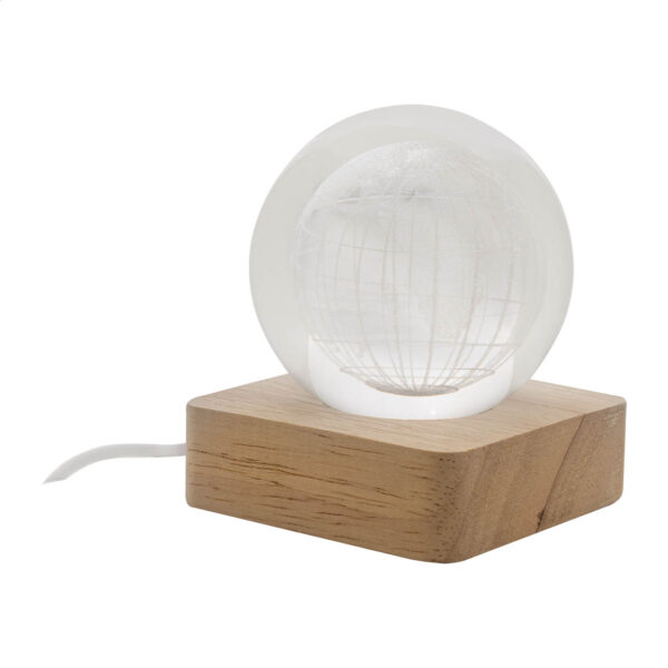Gravírozható LumiGlobe üveg fénygömb