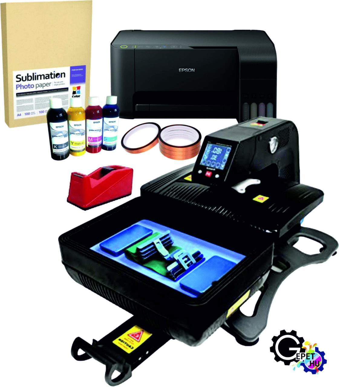 SZUBLIMÁCIÓS RENDSZER AUTOMATA 3D VÁKUUM HŐPRÉSSEL